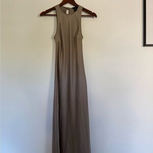 House of Harlow 1960 Sleeveless Brown Maxi Dress